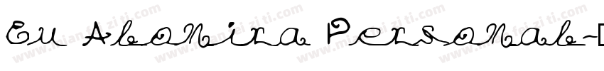 Eu Alonira Personal字体转换